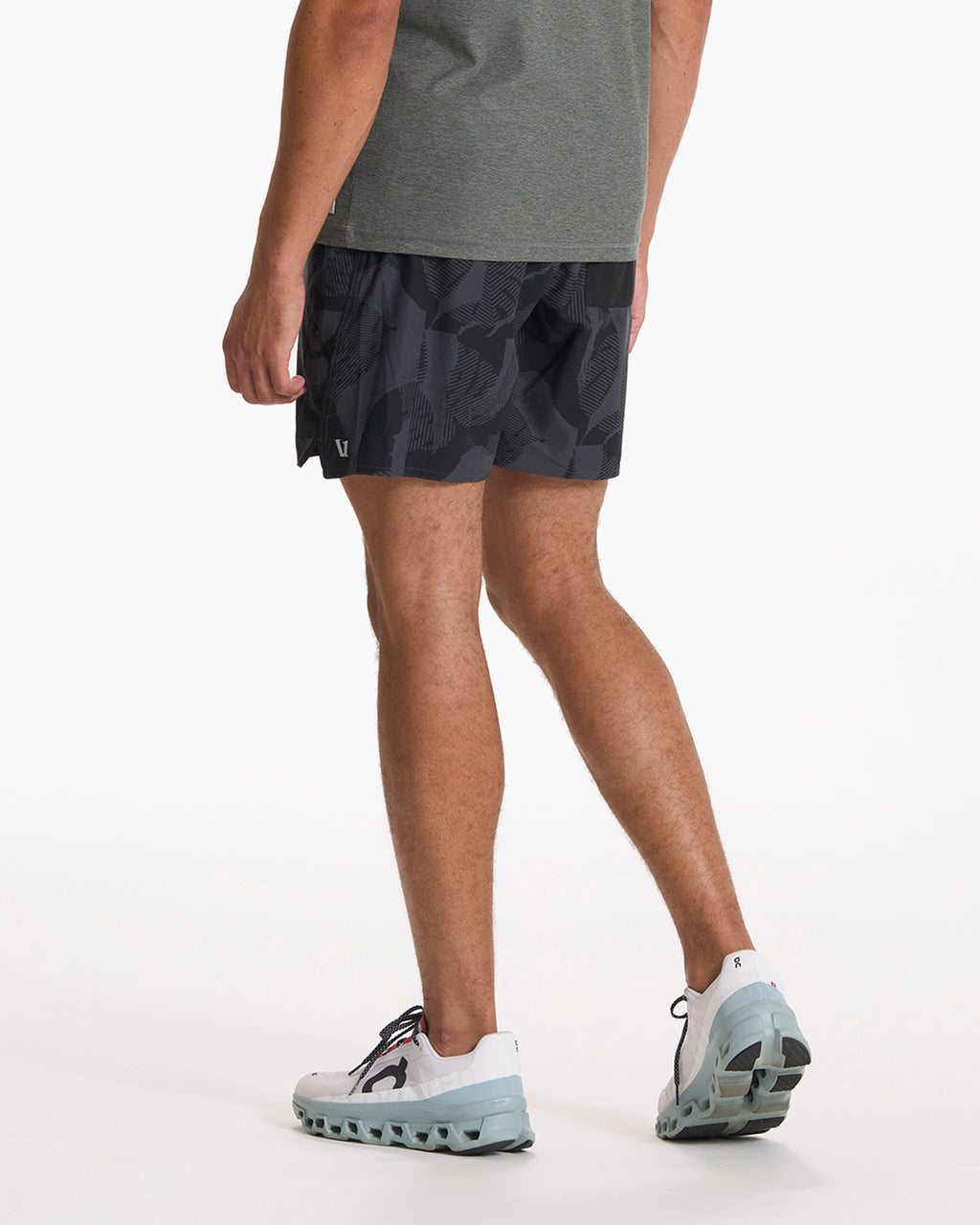 Trail Short | Charcoal Deco