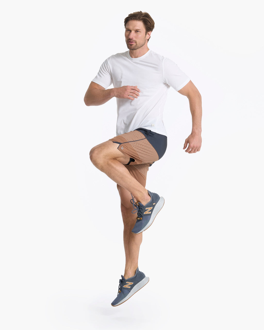 Trail Short | Camel Stripe