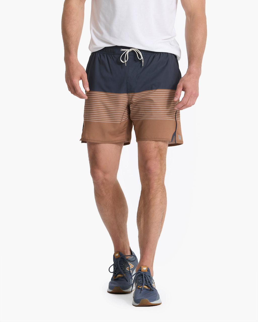 Trail Short | Camel Stripe