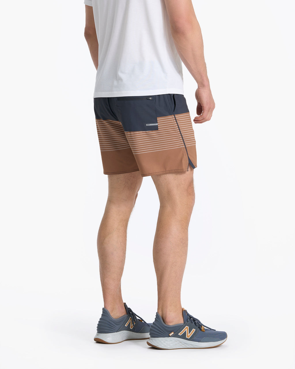 Trail Short | Camel Stripe
