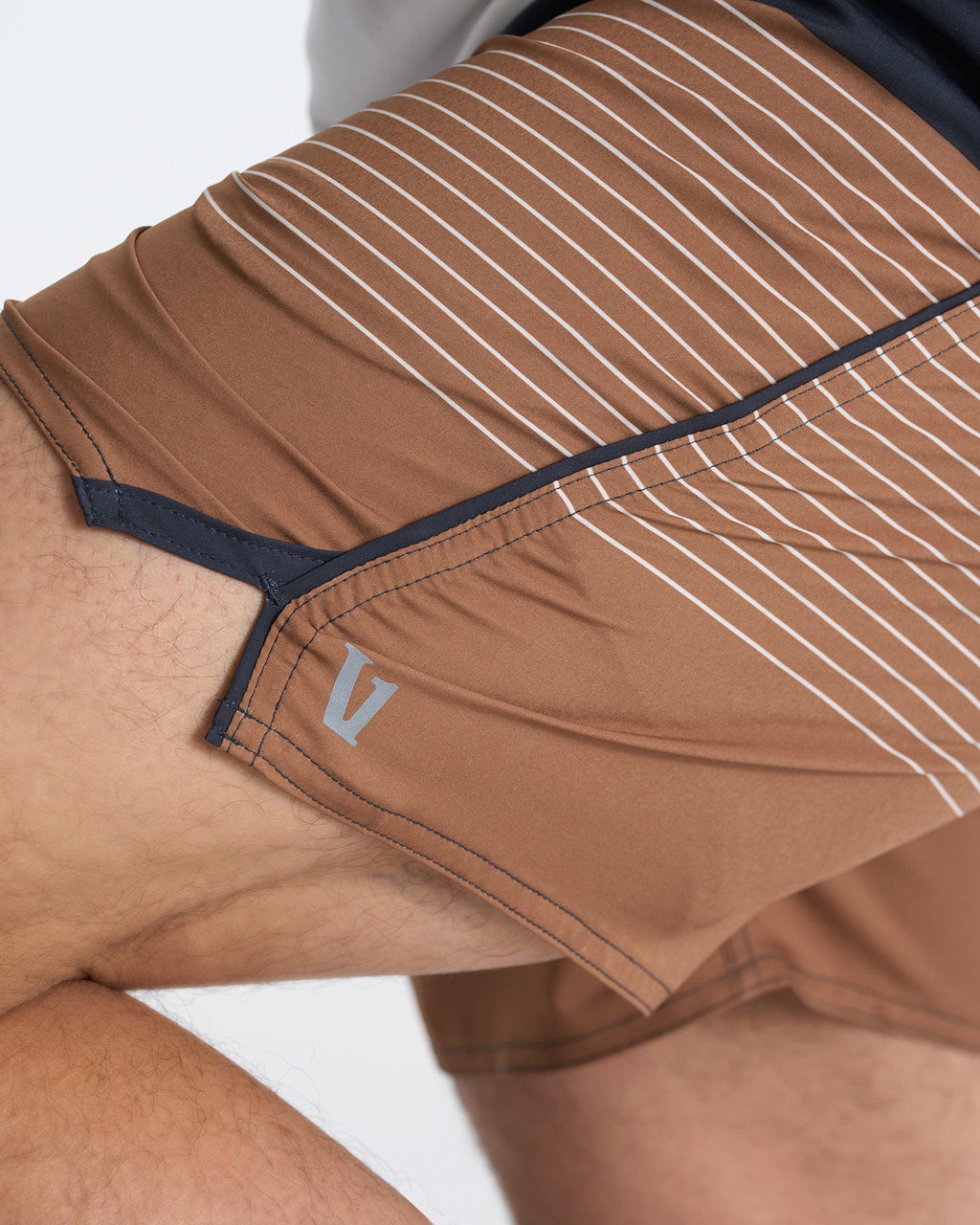 Trail Short | Camel Stripe