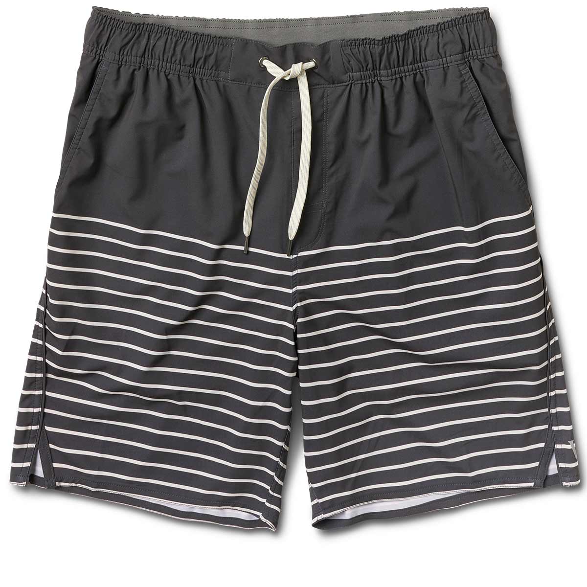 Trail Short | Charcoal Natural Stripe