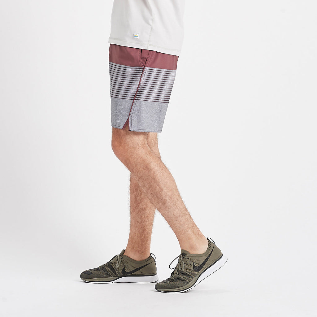 Trail Short | Fig Stripe