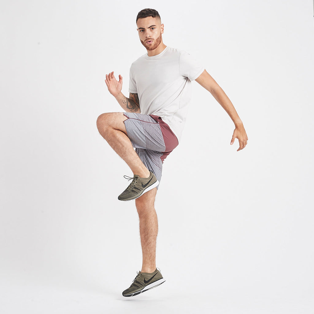 Trail Short | Fig Stripe