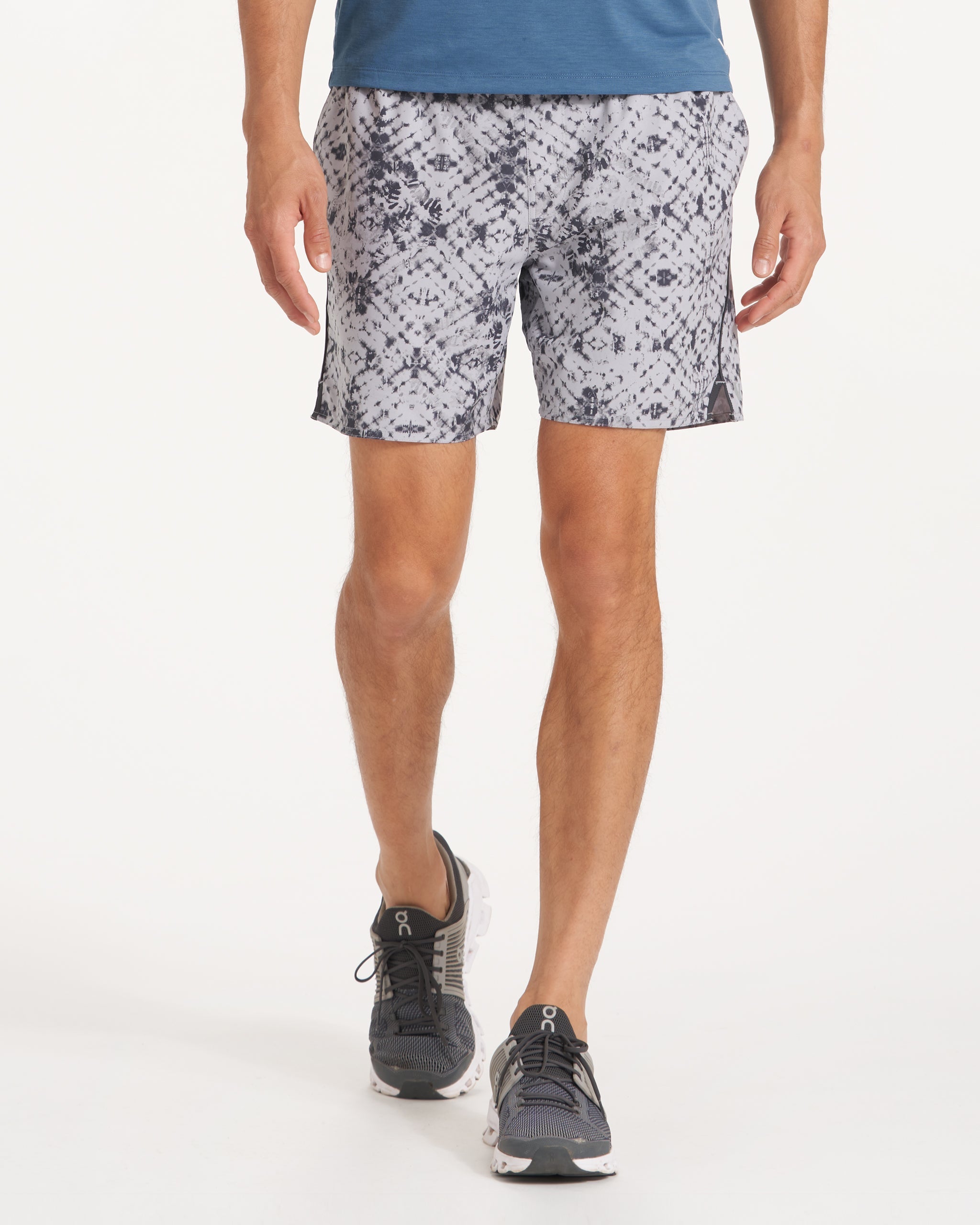 Trail Short | Grey Shibori