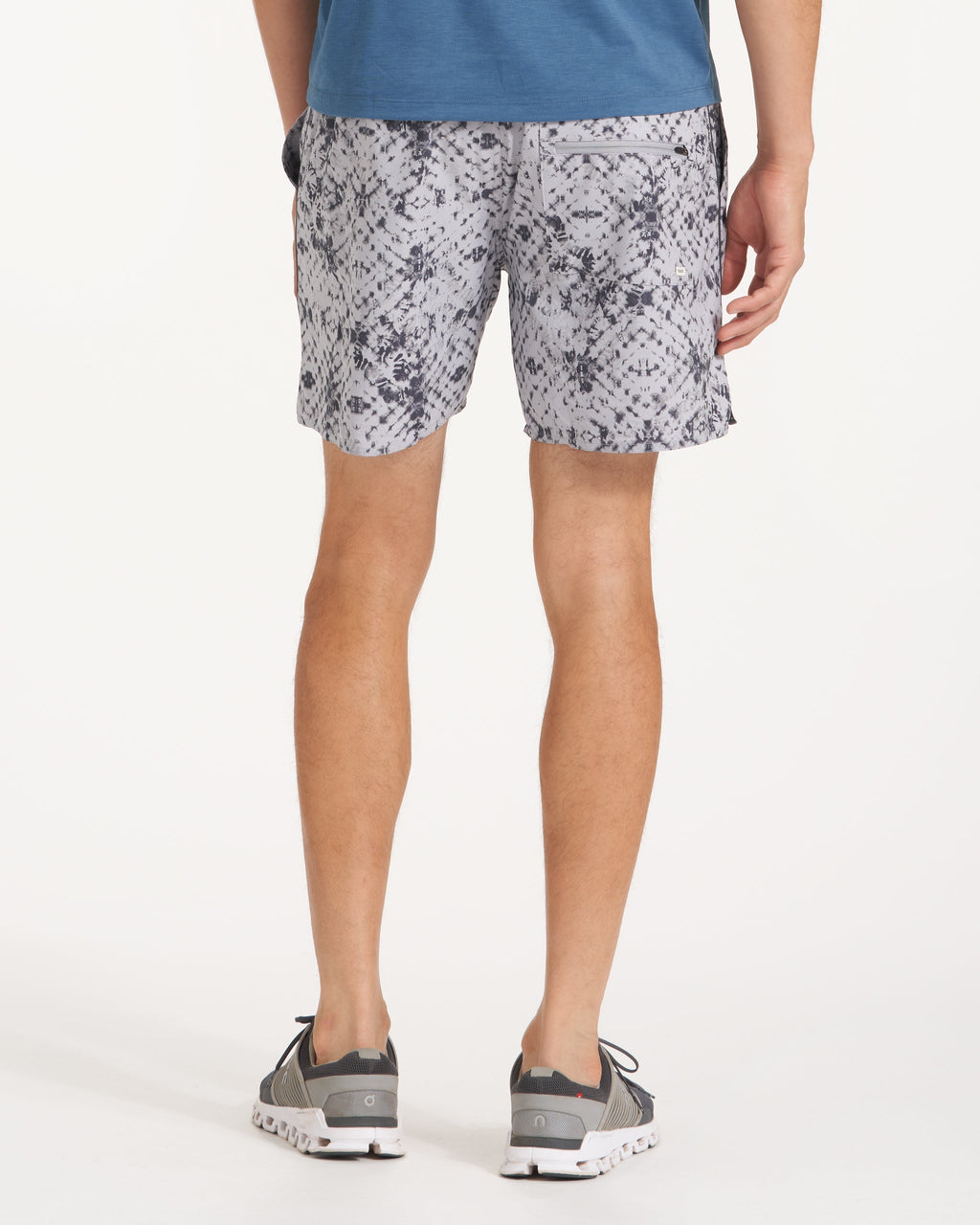Trail Short | Grey Shibori