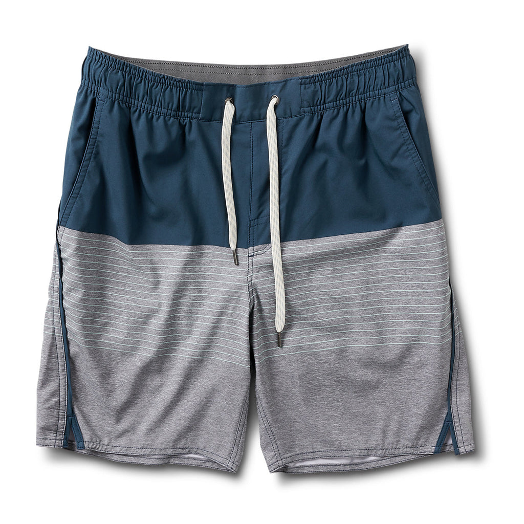 Trail Short | Indigo Stripe