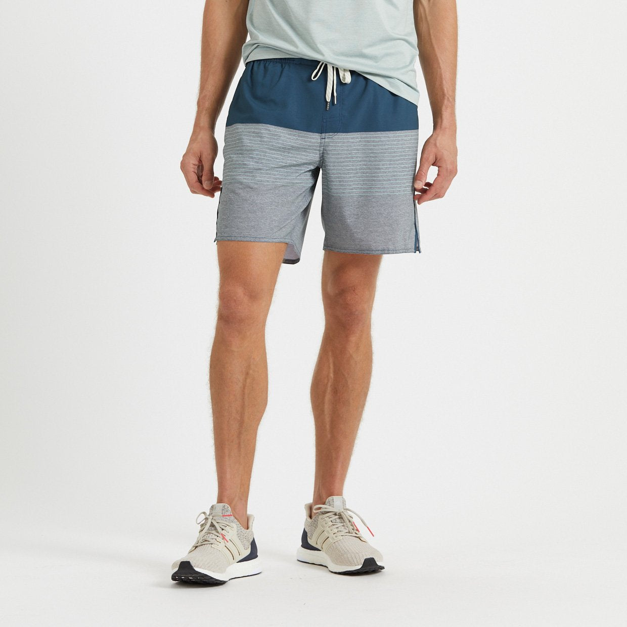 Trail Short | Indigo Stripe
