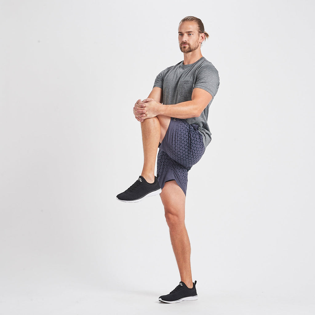 Trail Short | Ink Triangle Fade