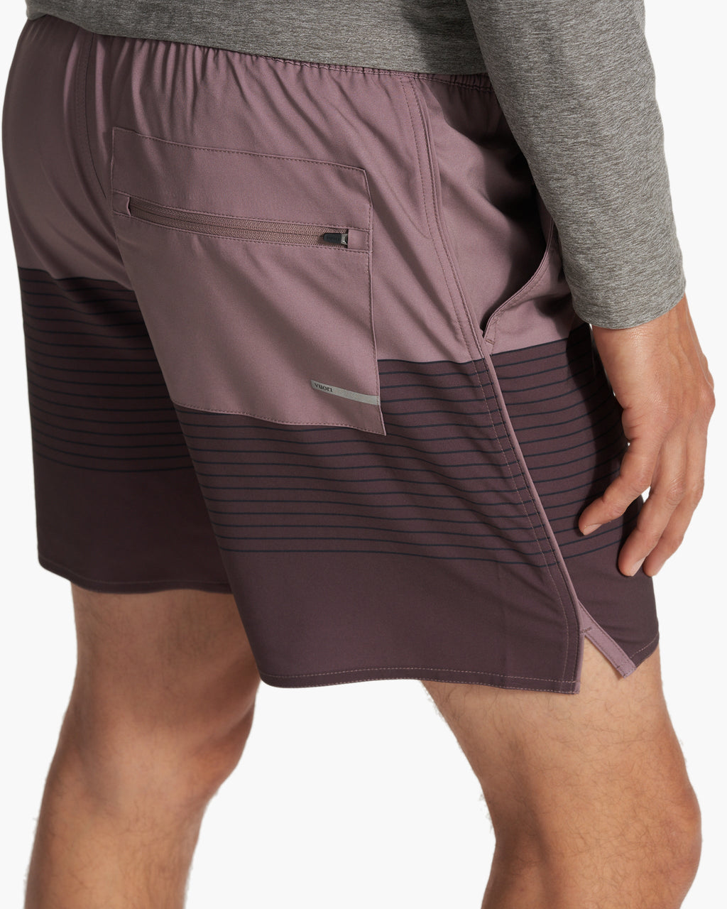 Trail Short | Mahogany Stripe