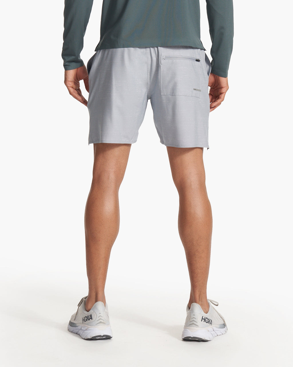 Trail Short | Platinum Texture Print