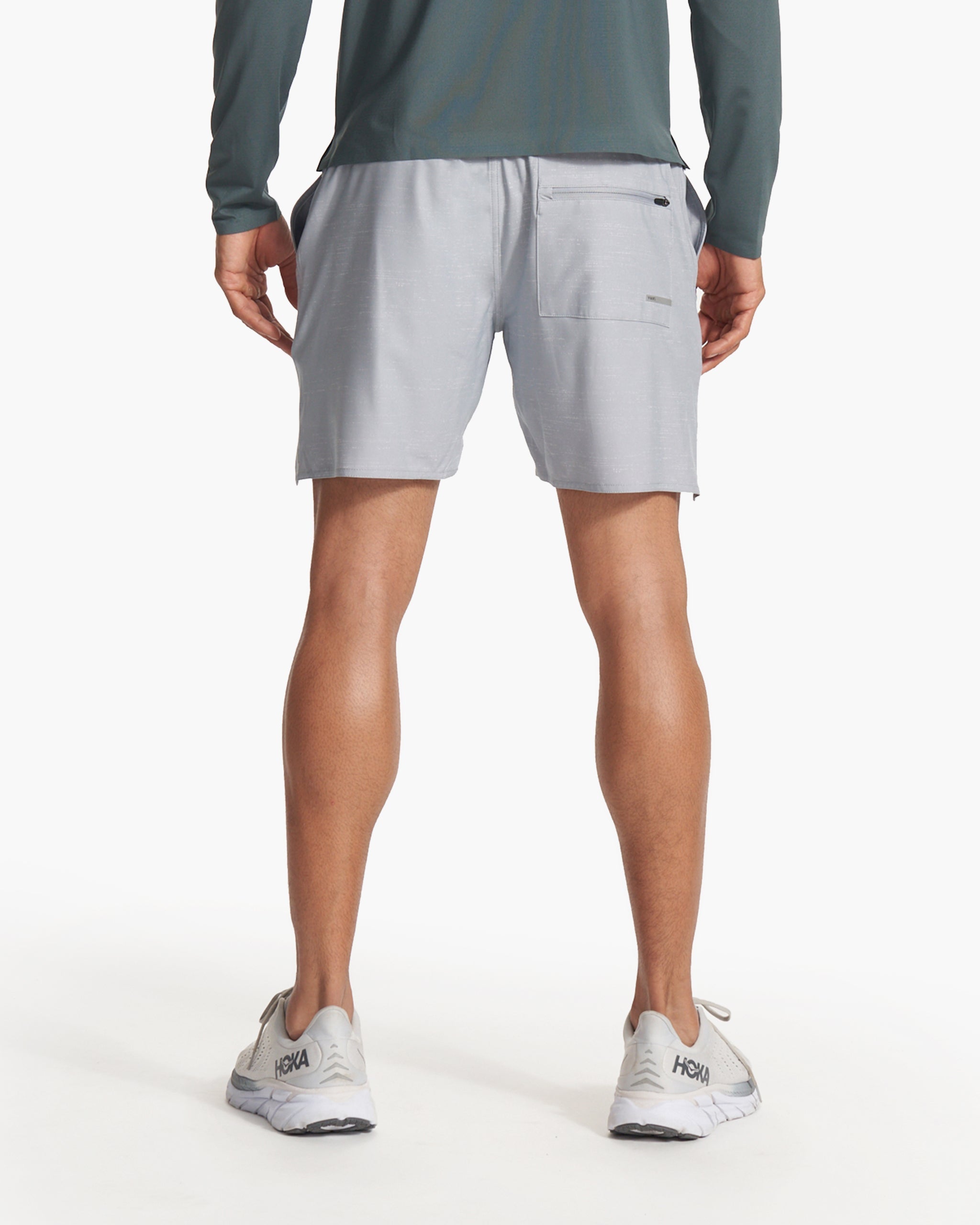 Trail Short | Platinum Texture Print