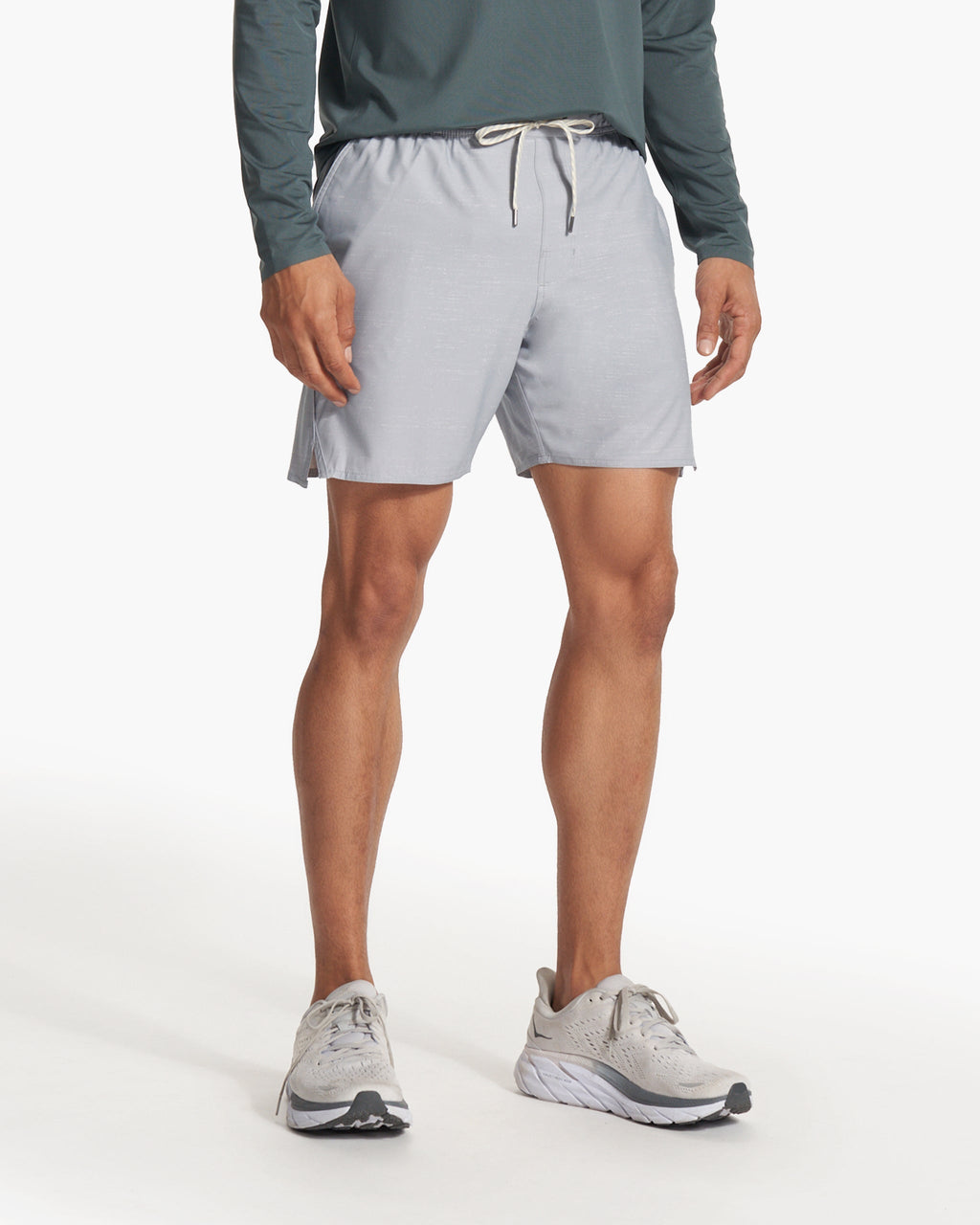 Trail Short | Platinum Texture Print