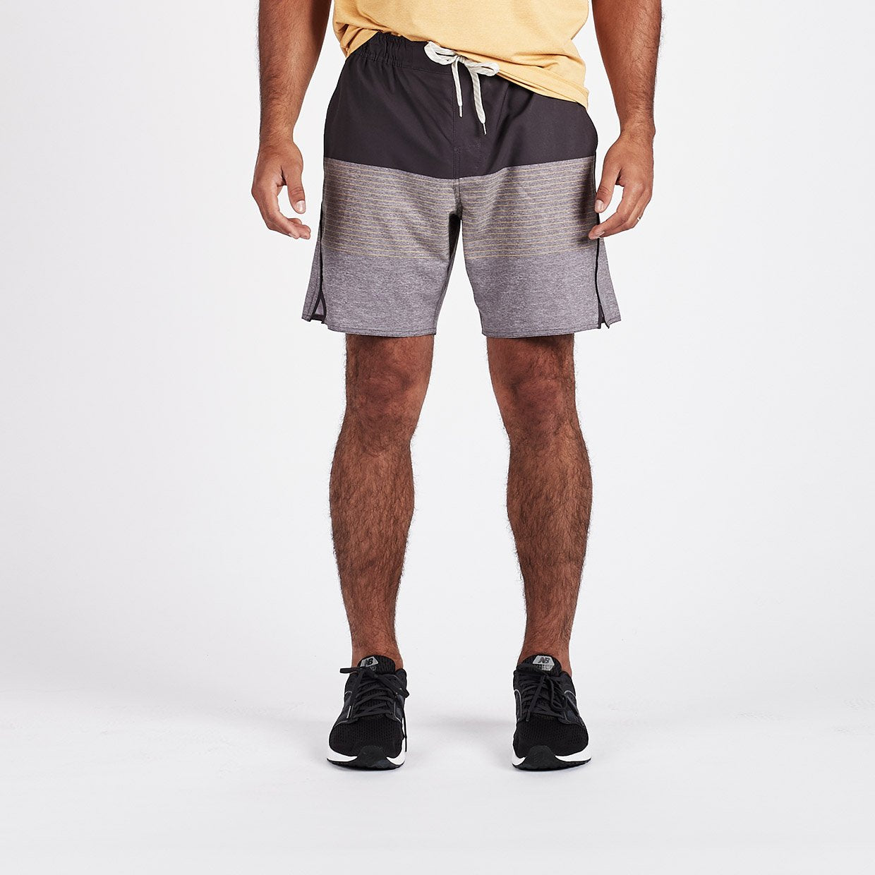 Trail Short | Saffron Stripe