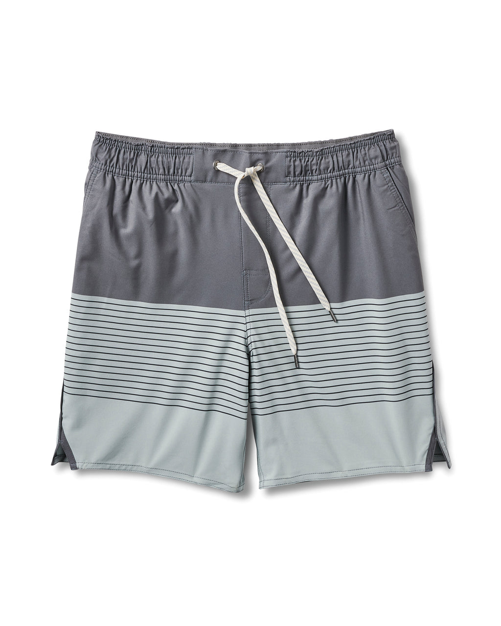 Trail Short | Shale/Neptune Stripe