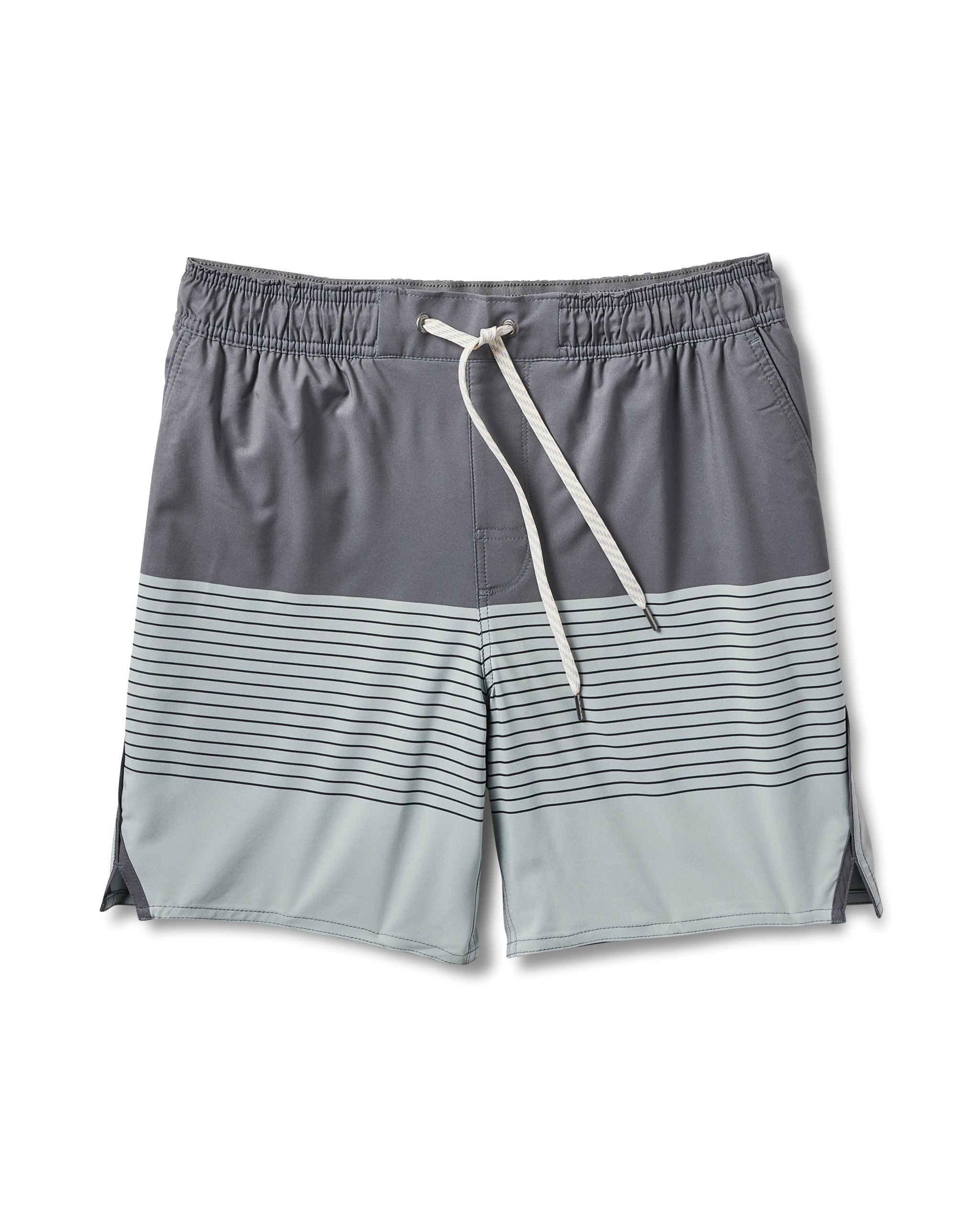 Trail Short | Shale/Neptune Stripe
