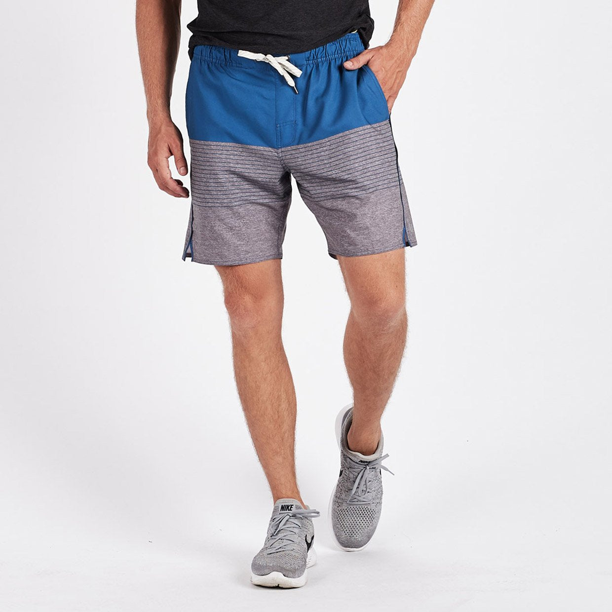 Trail Short | Sea Stripe