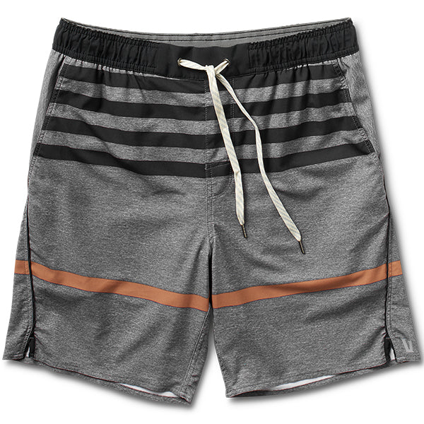 Trail Short | Grey Acorn Stripe