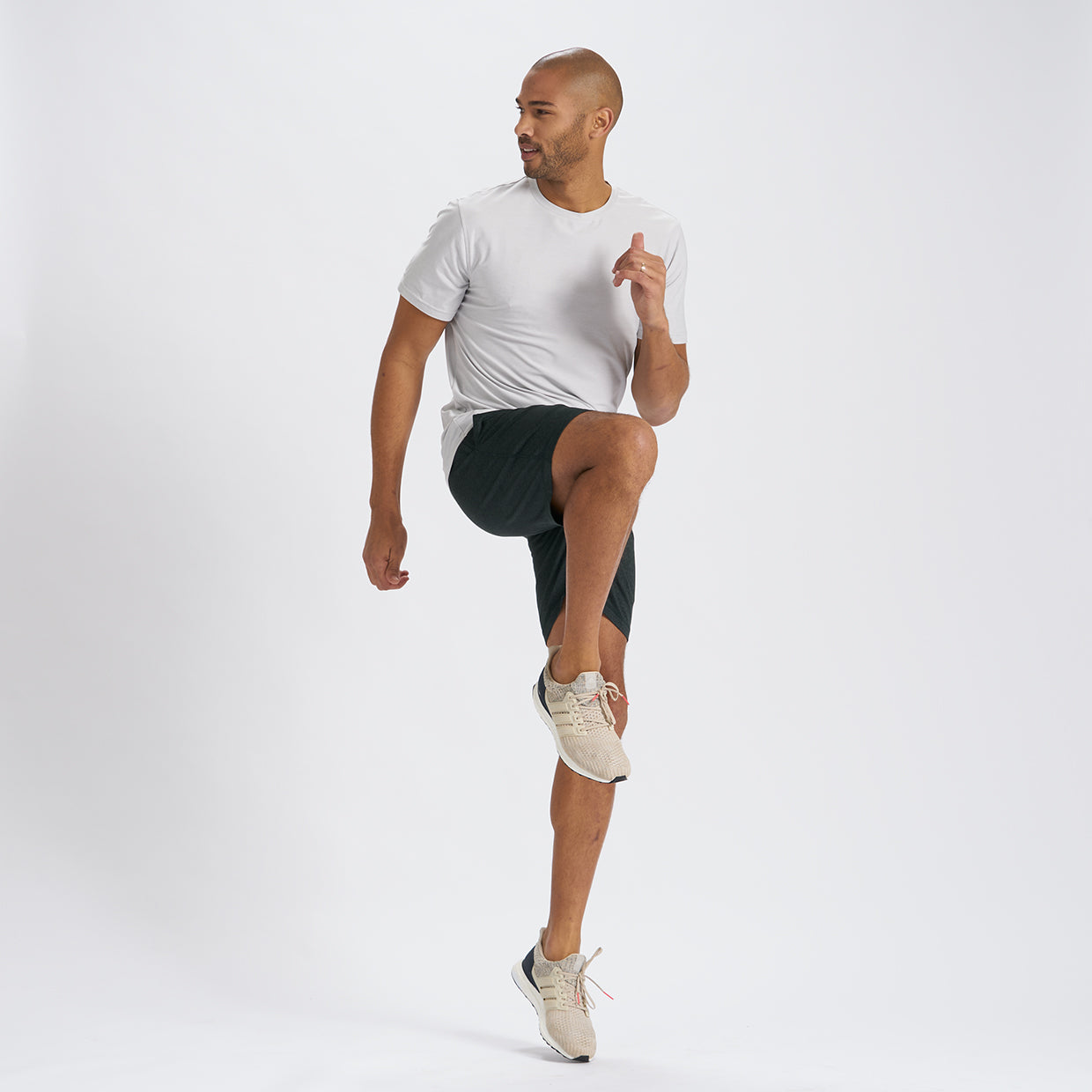 Ponto Performance Short 7" | Blackened Green Heather