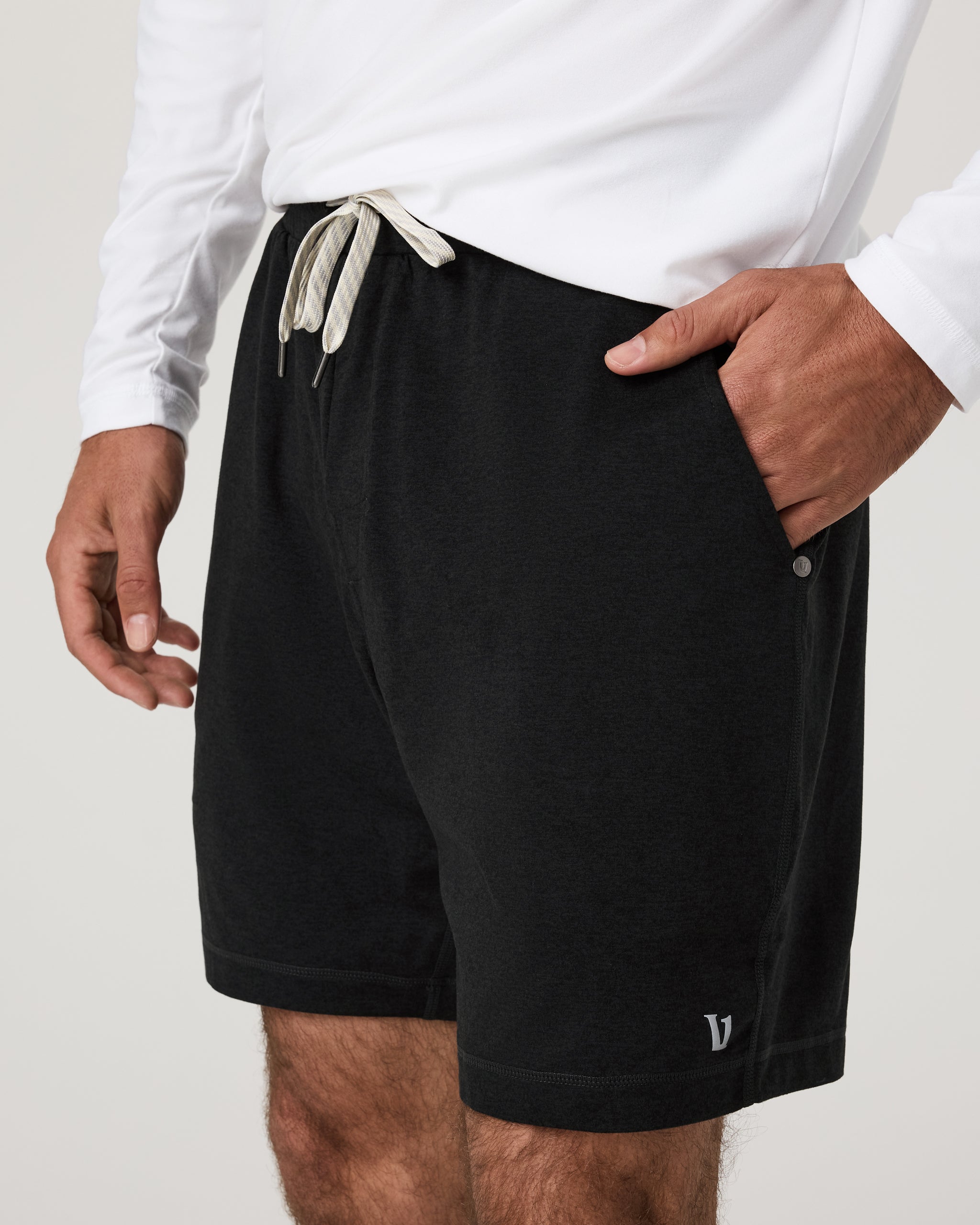 Ponto Performance Short 7" | Black Heather