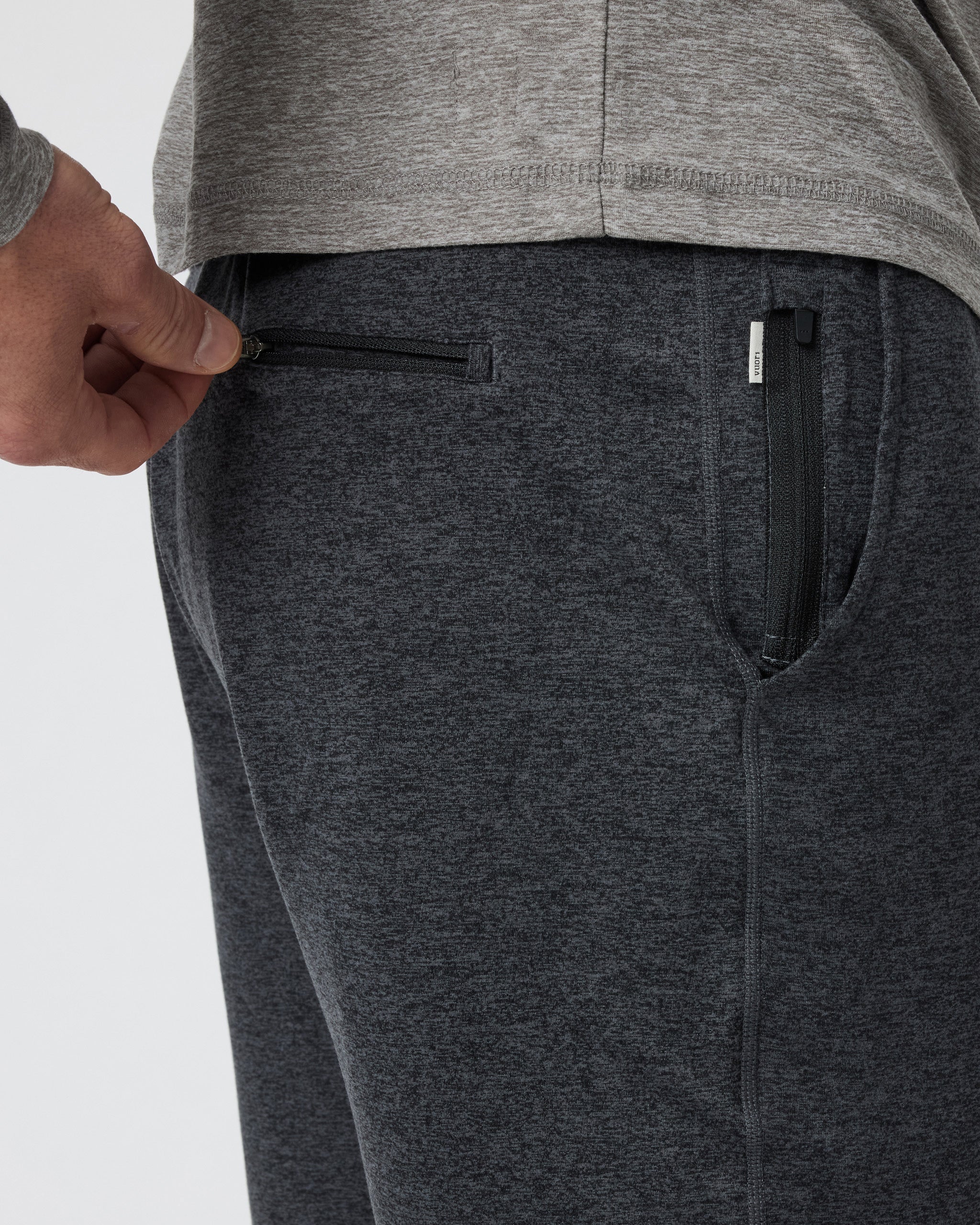 Ponto Performance Short 7" | Charcoal Heather