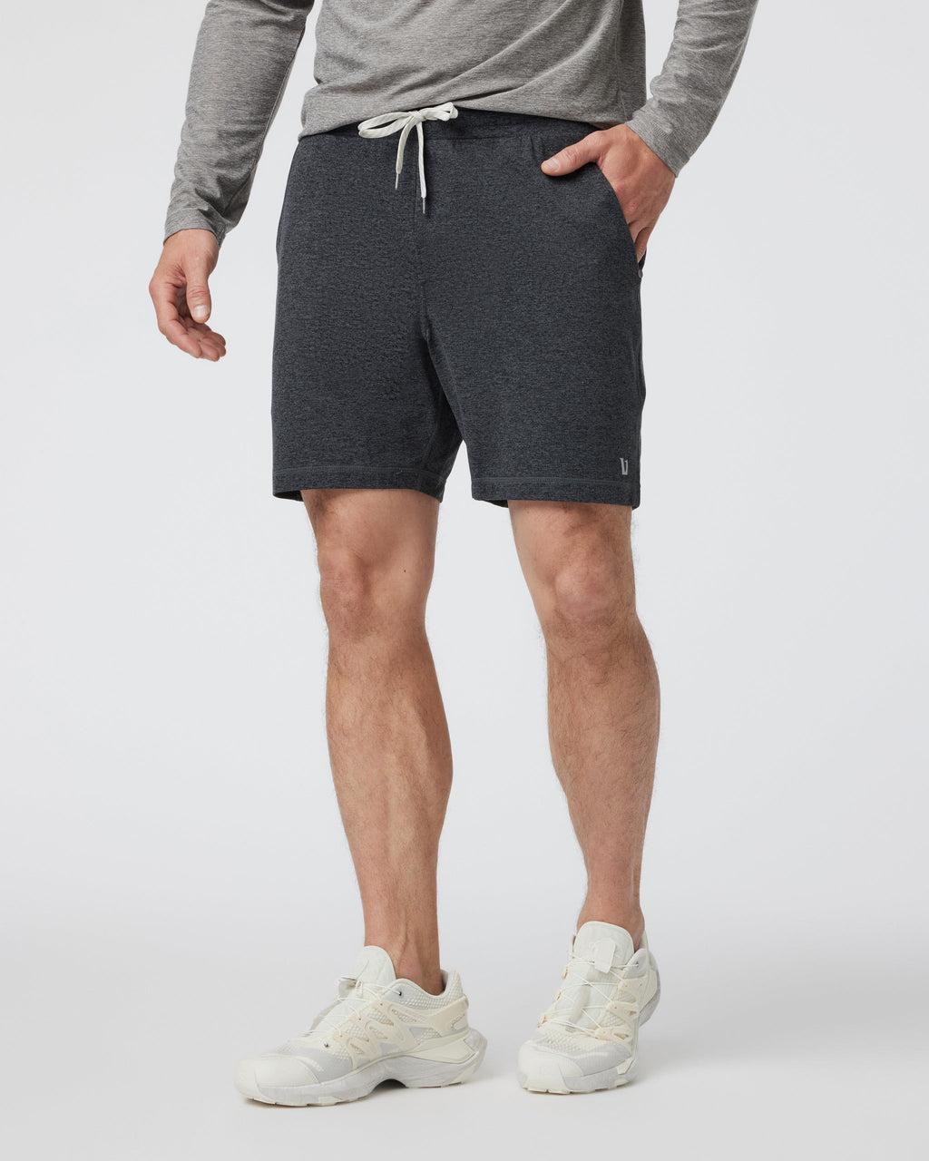 Ponto Performance Short 7" | Charcoal Heather
