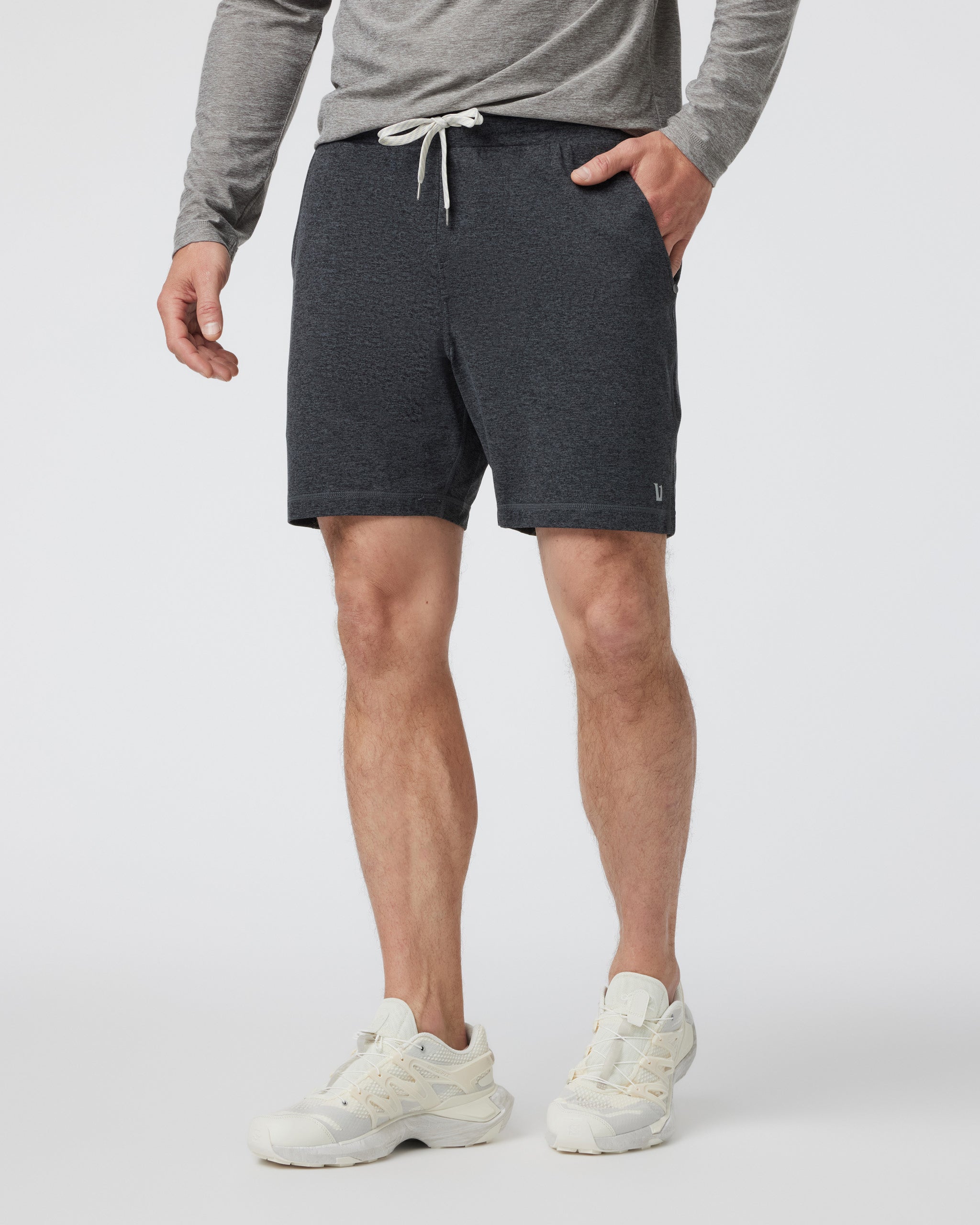 Ponto Performance Short 7" | Charcoal Heather