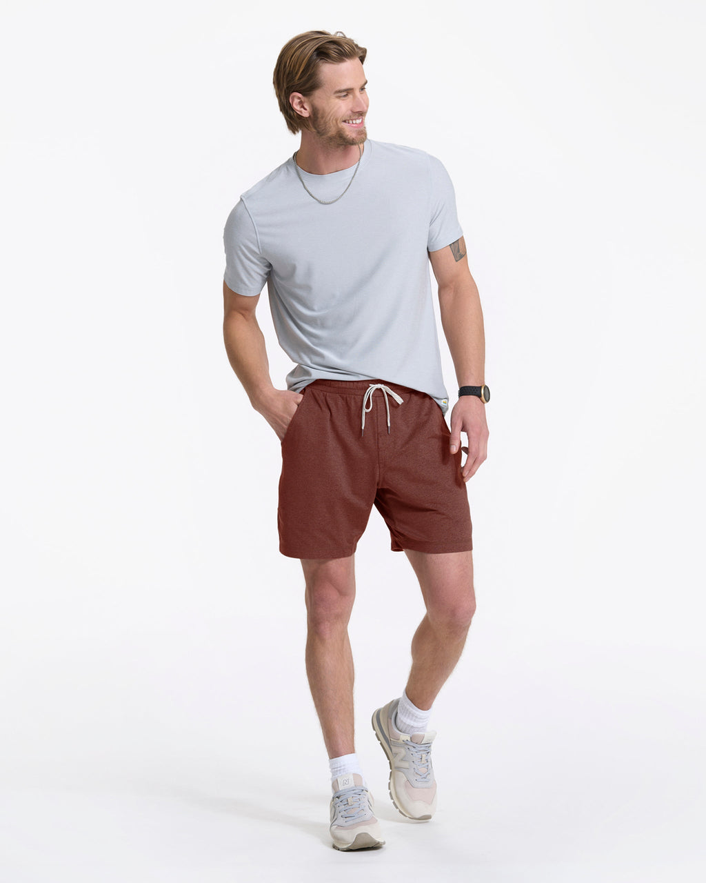 Ponto Performance Short 7" | Cedar Heather