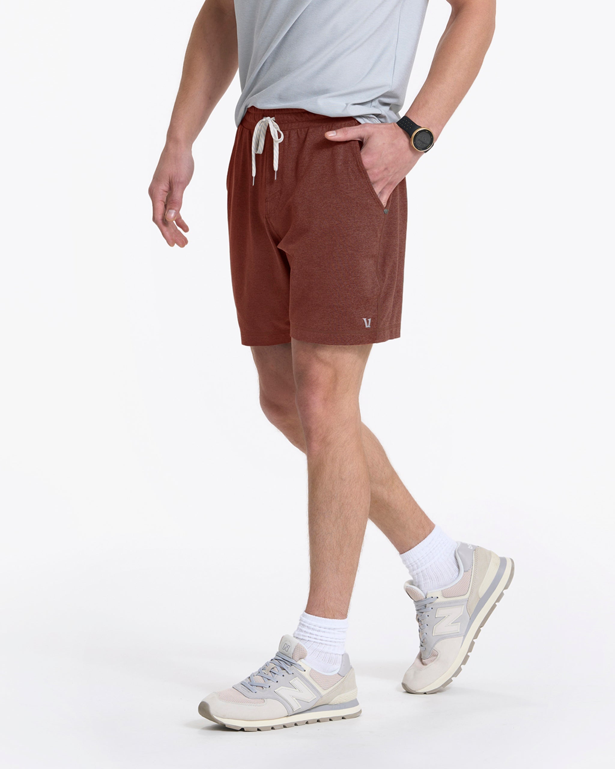 Ponto Performance Short 7" | Cedar Heather