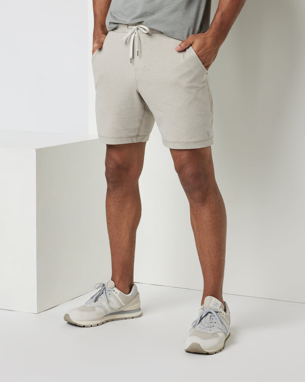 Ponto Performance Short 7" | Dark Salt Heather