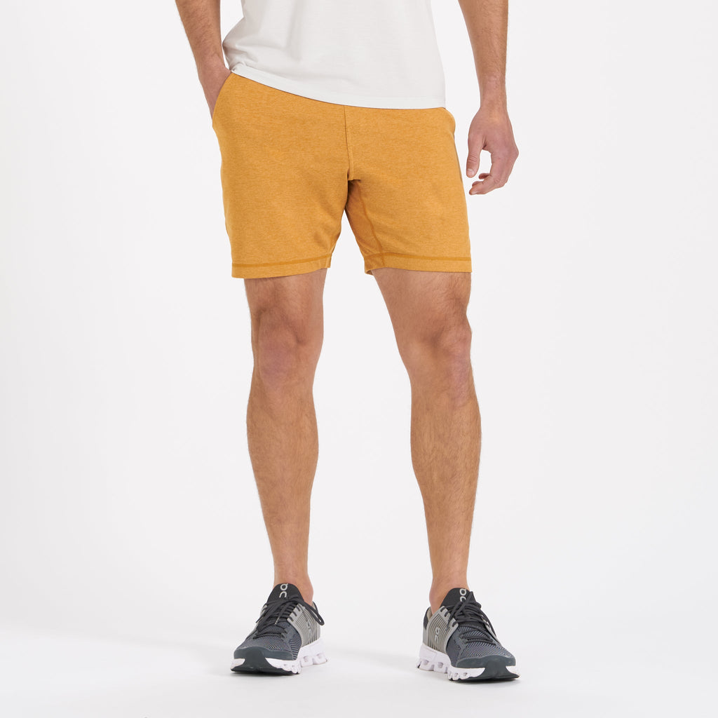 Ponto Performance Short 7" | Flax Heather