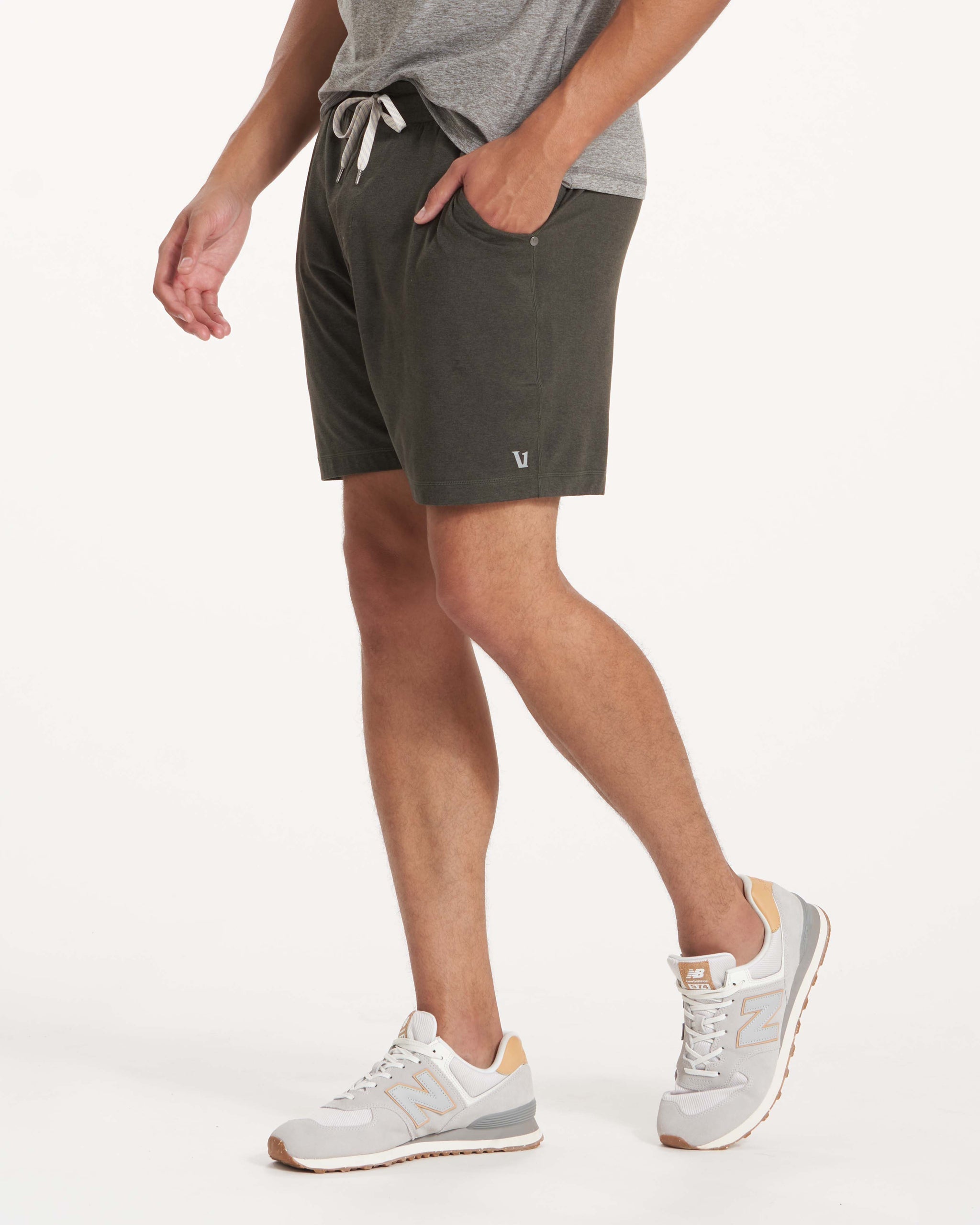 Ponto Performance Short 7" | Oregano Heather