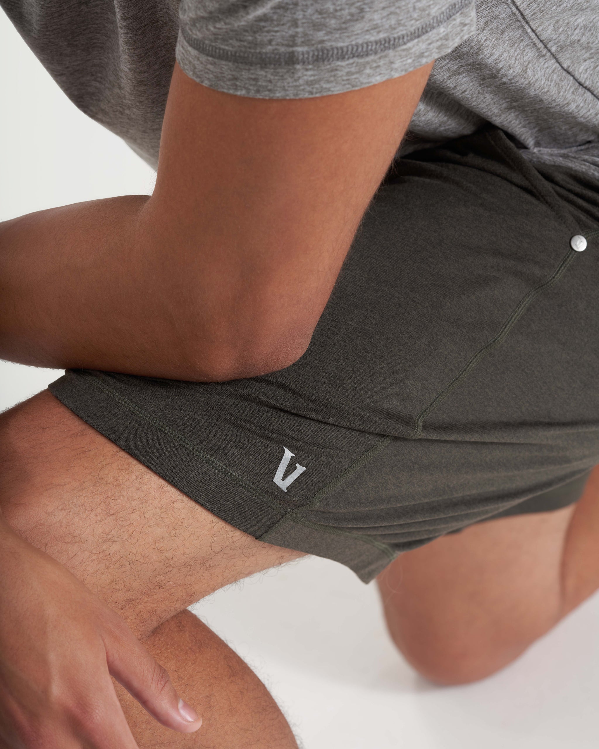 Ponto Performance Short 7" | Oregano Heather