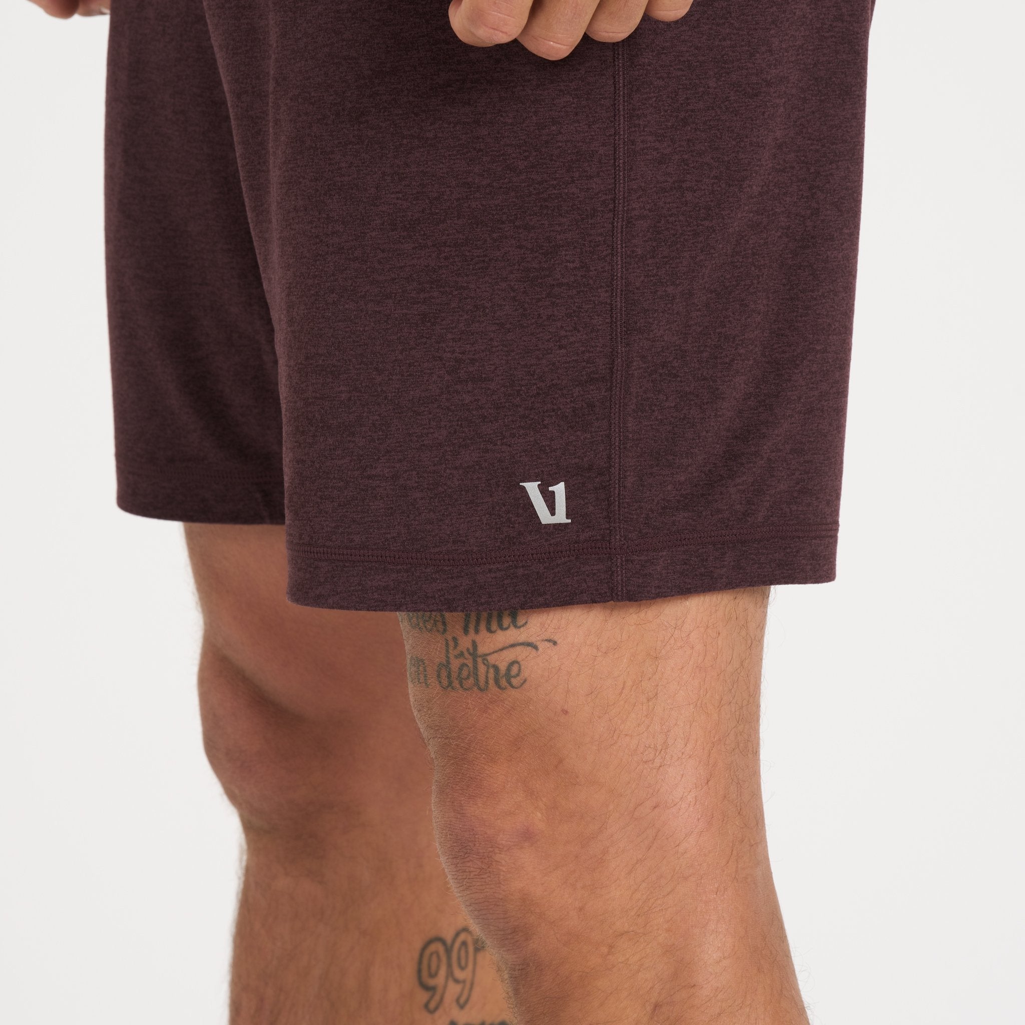 Ponto Performance Short 7" | Oxblood Heather