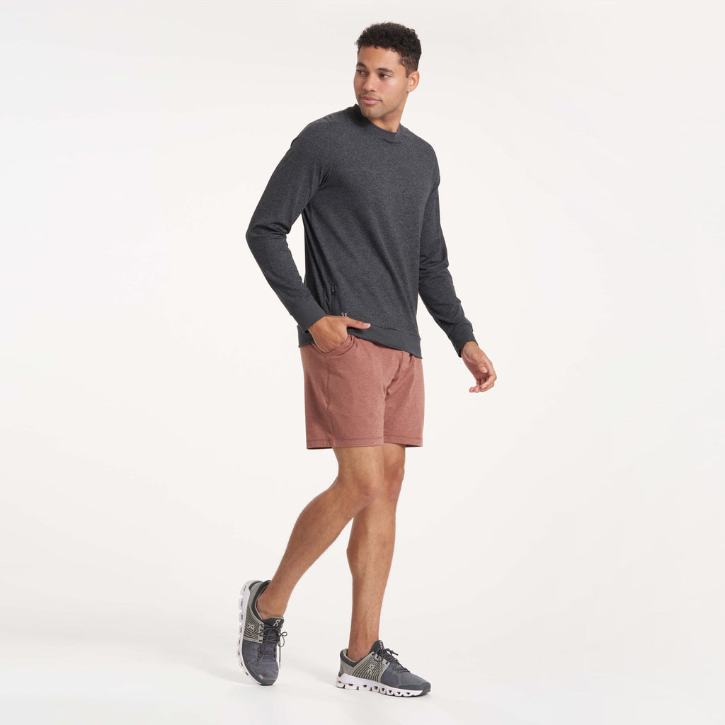 Ponto Performance Short 7" | Terracotta Heather