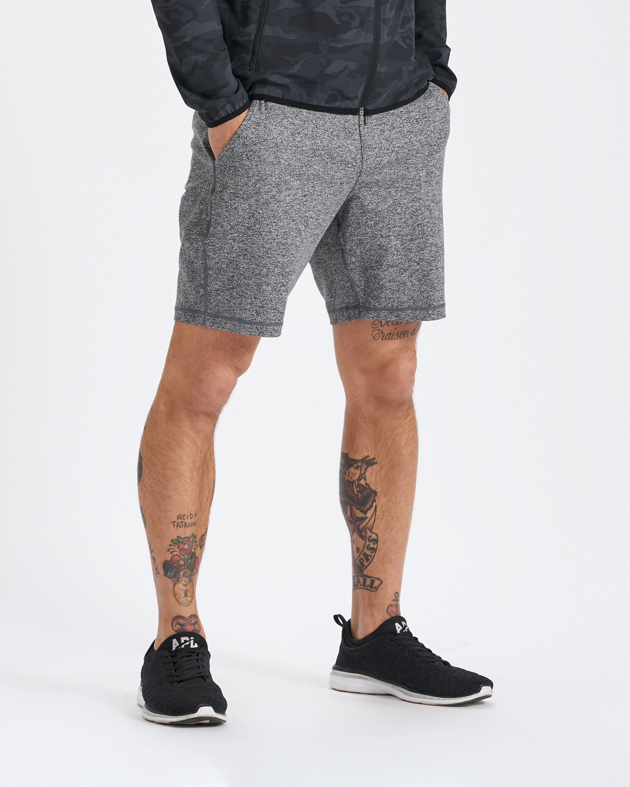 Ponto Performance Short 7" | Heather Grey