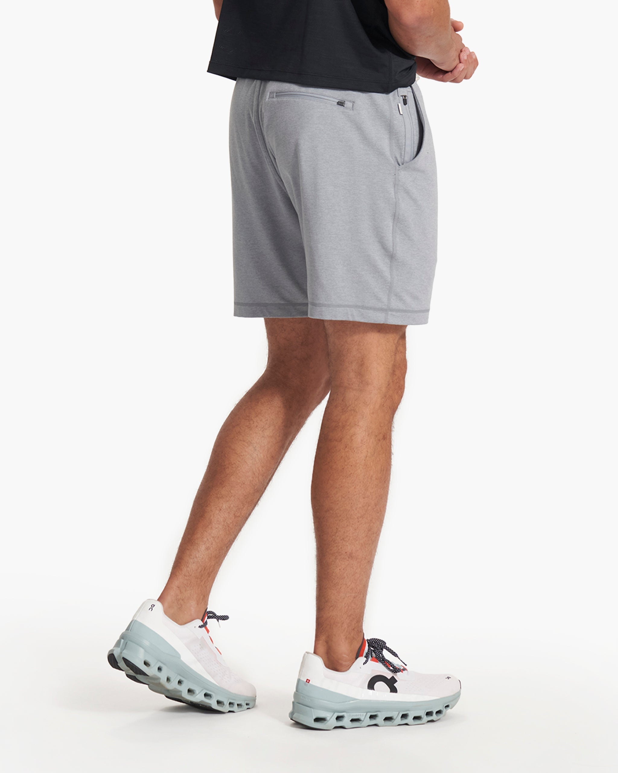 Ponto Performance Short 7" | Steel Heather