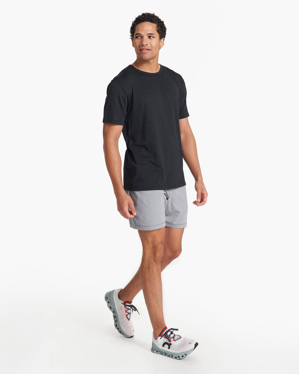 Ponto Performance Short 7" | Steel Heather