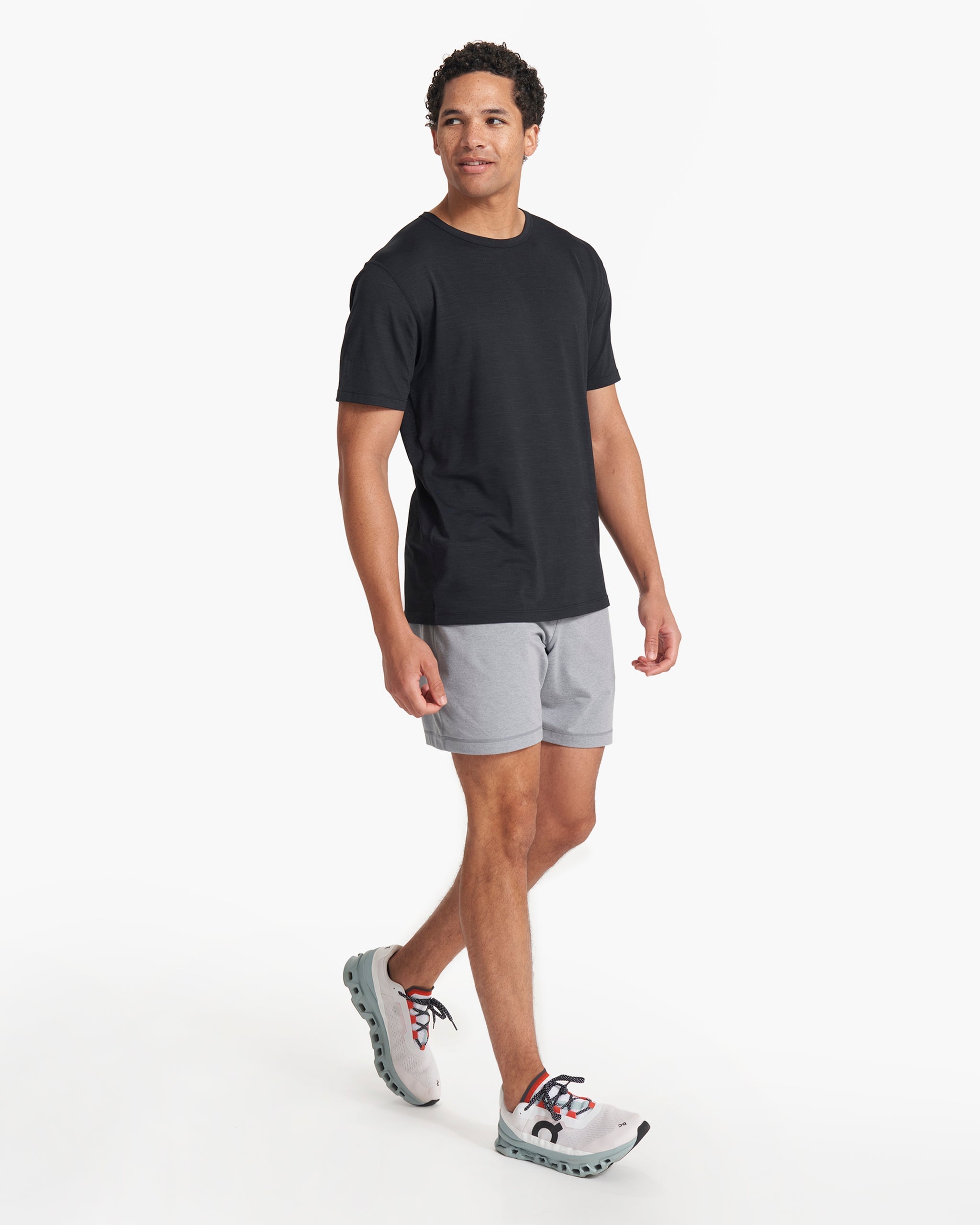 Ponto Performance Short 7" | Steel Heather