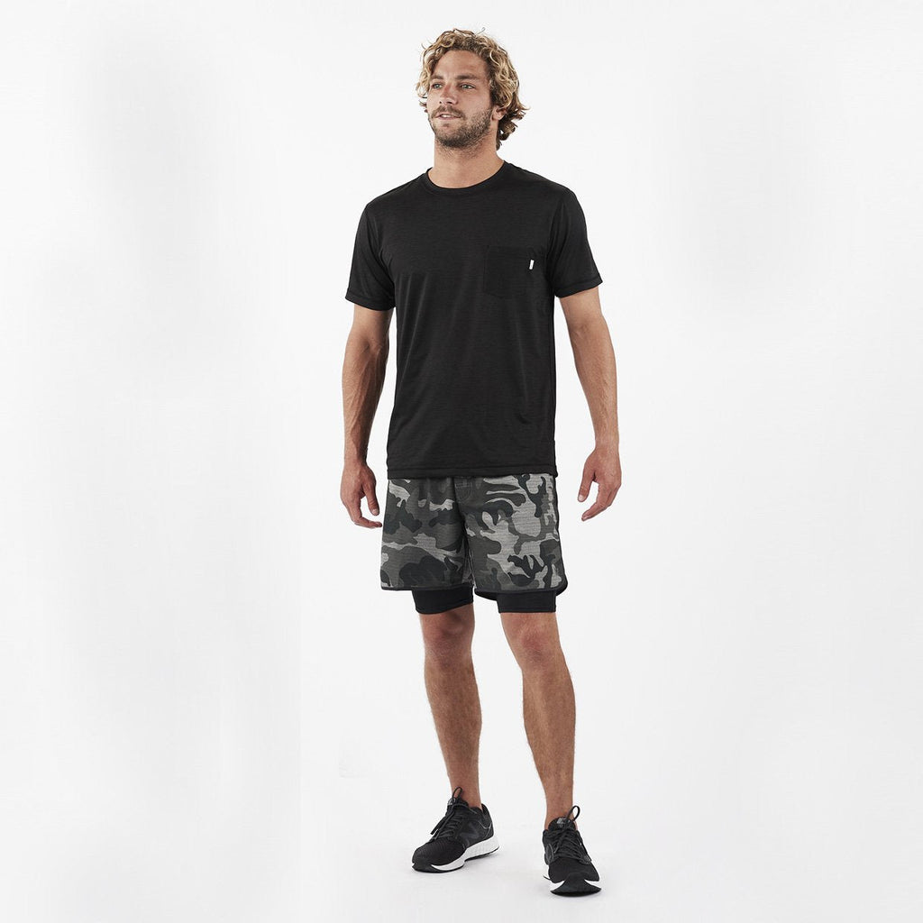 Stockton Short | Grey Camo