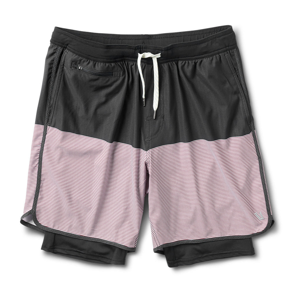 Stockton Short | Black Fig Stripe