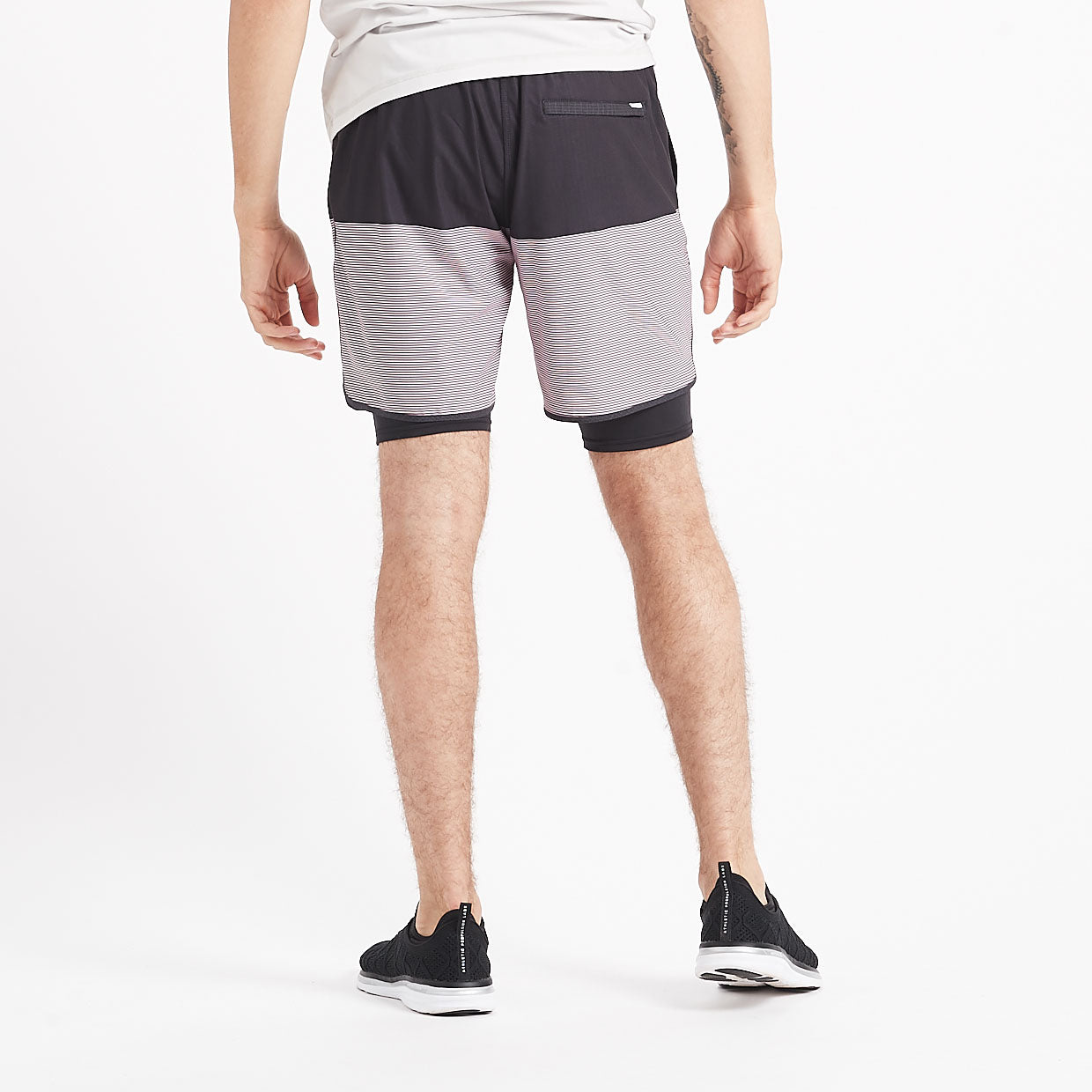 Stockton Short | Black Fig Stripe