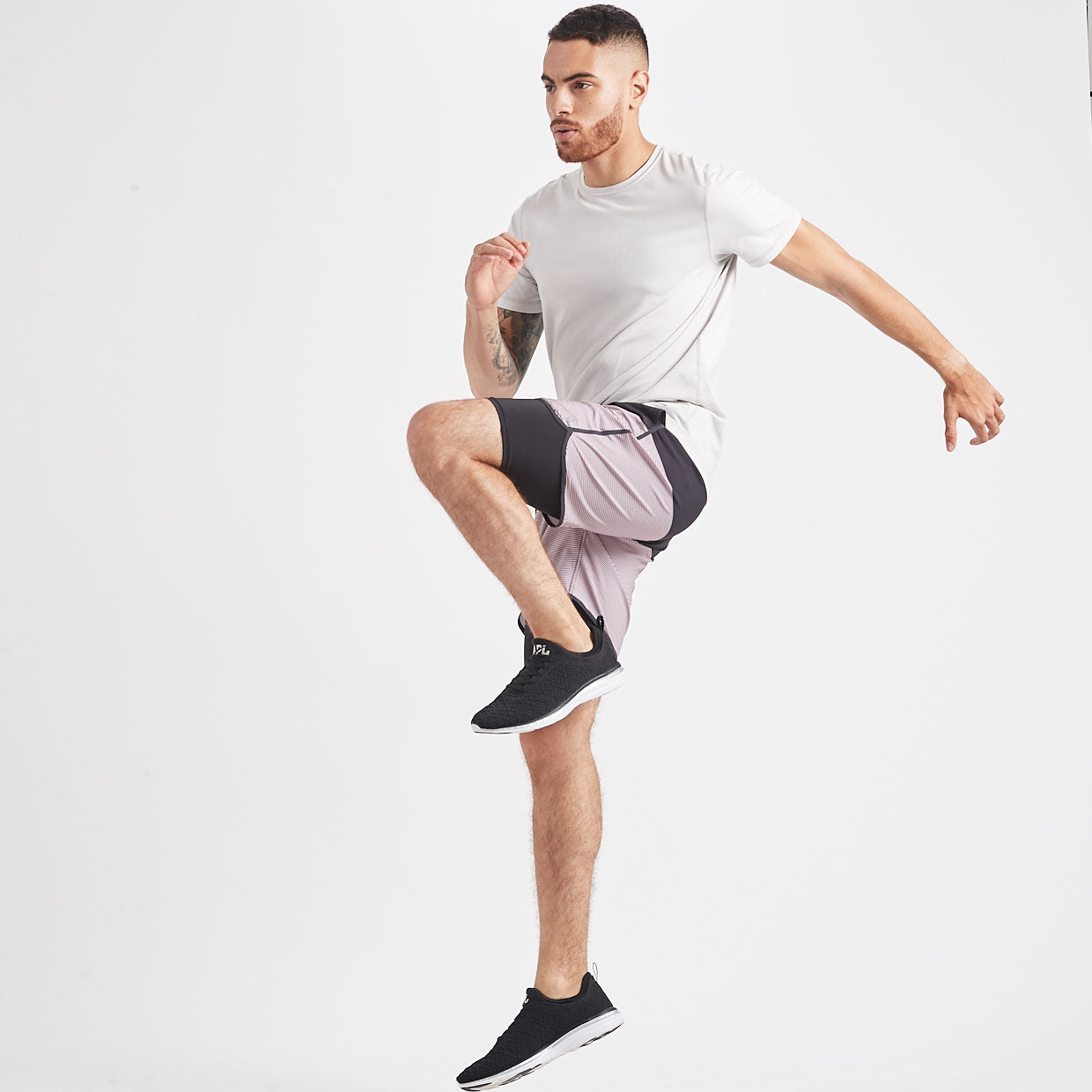 Stockton Short | Black Fig Stripe