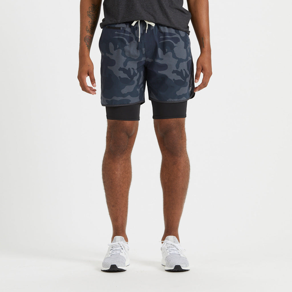 Stockton Short | Navy Camo