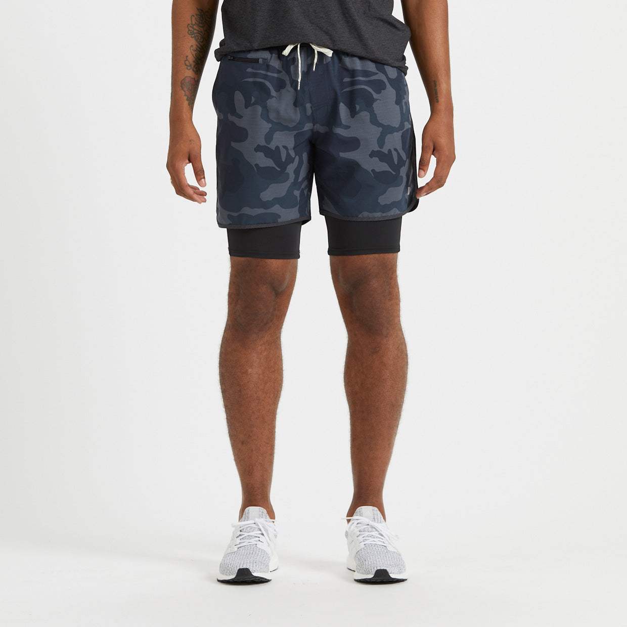 Stockton Short | Navy Camo