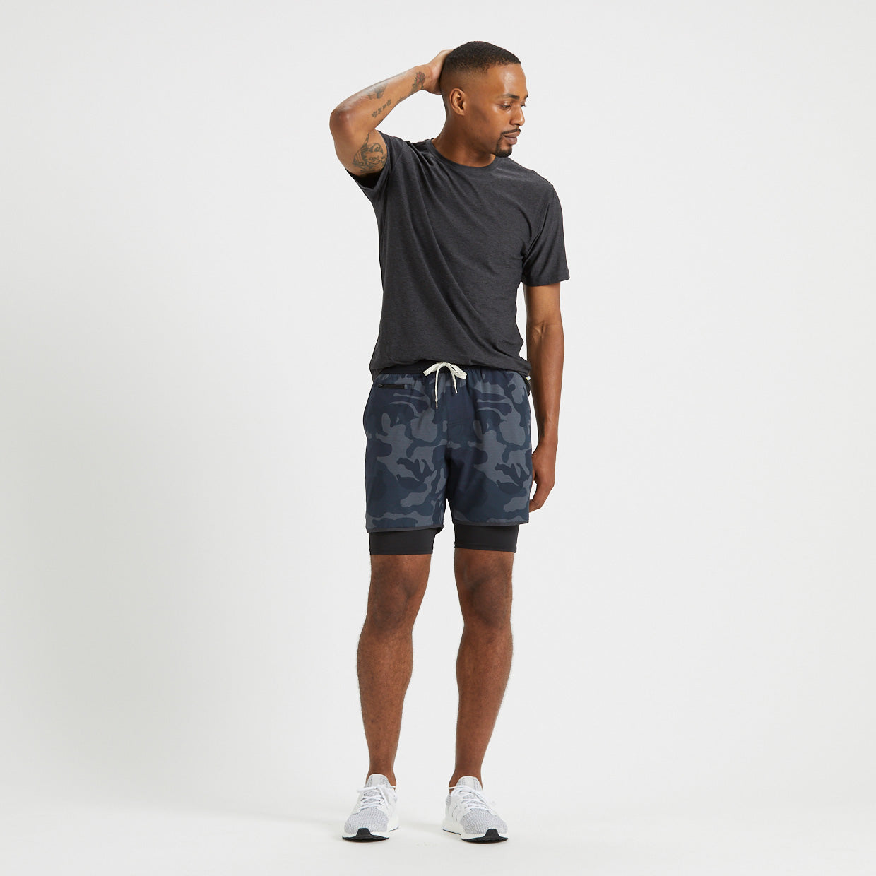 Stockton Short | Navy Camo