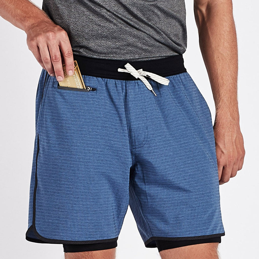 Stockton Short | Sea Linen Texture