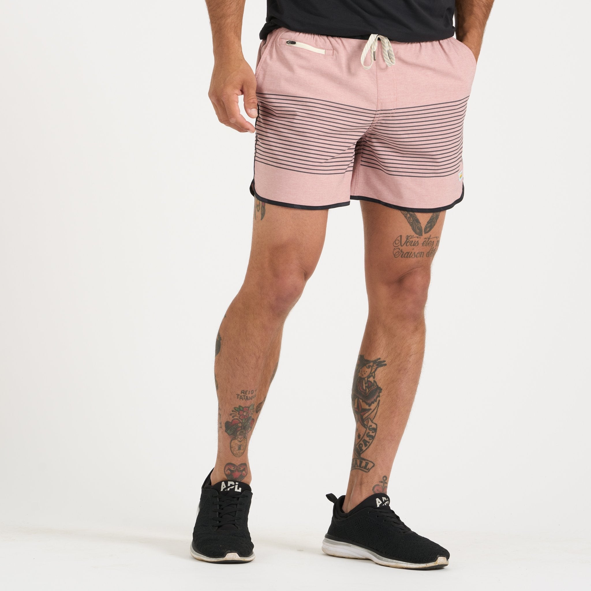 Banks Short 5" | Burnt Clay Stripe