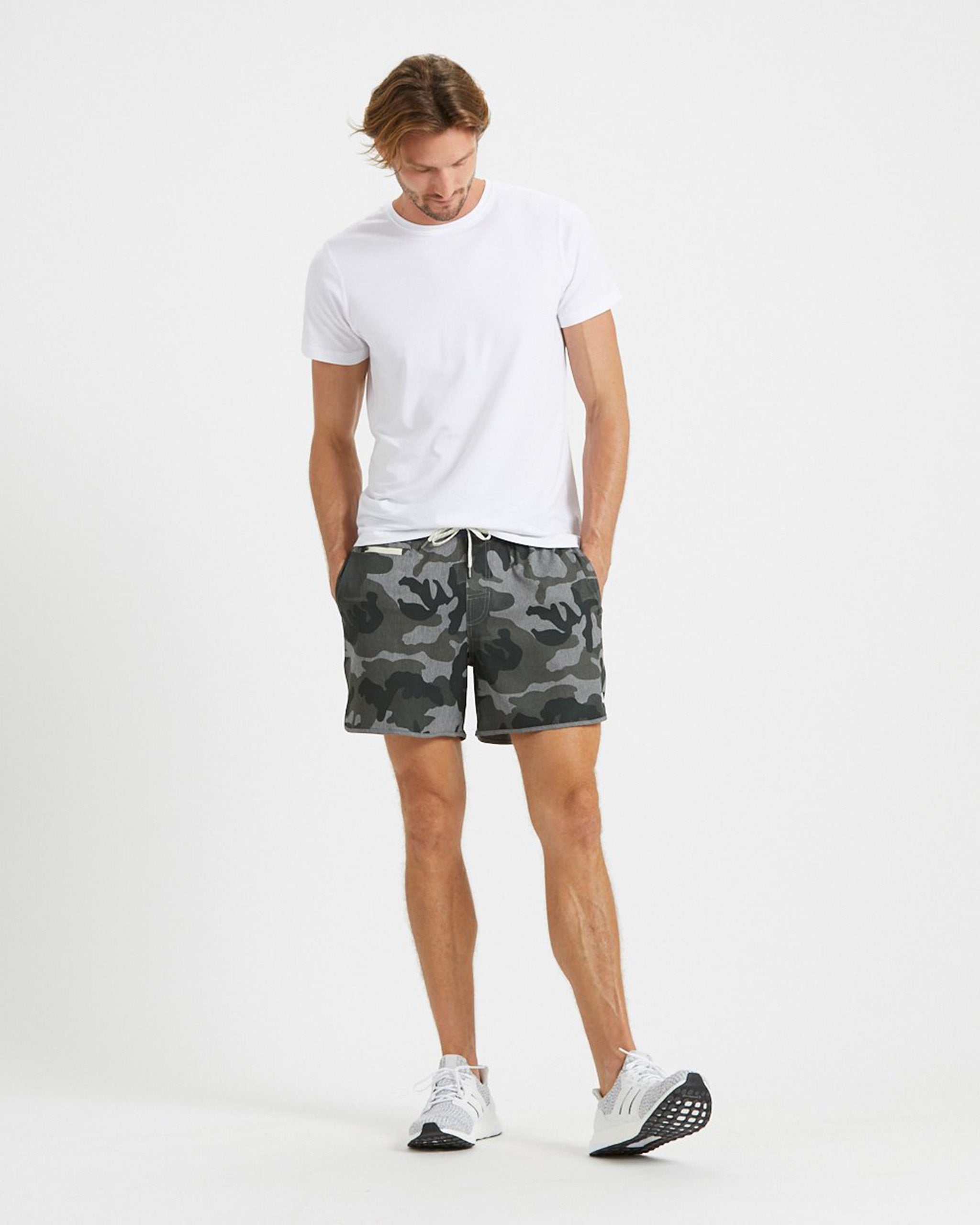 Banks Short 5" | Grey Camo