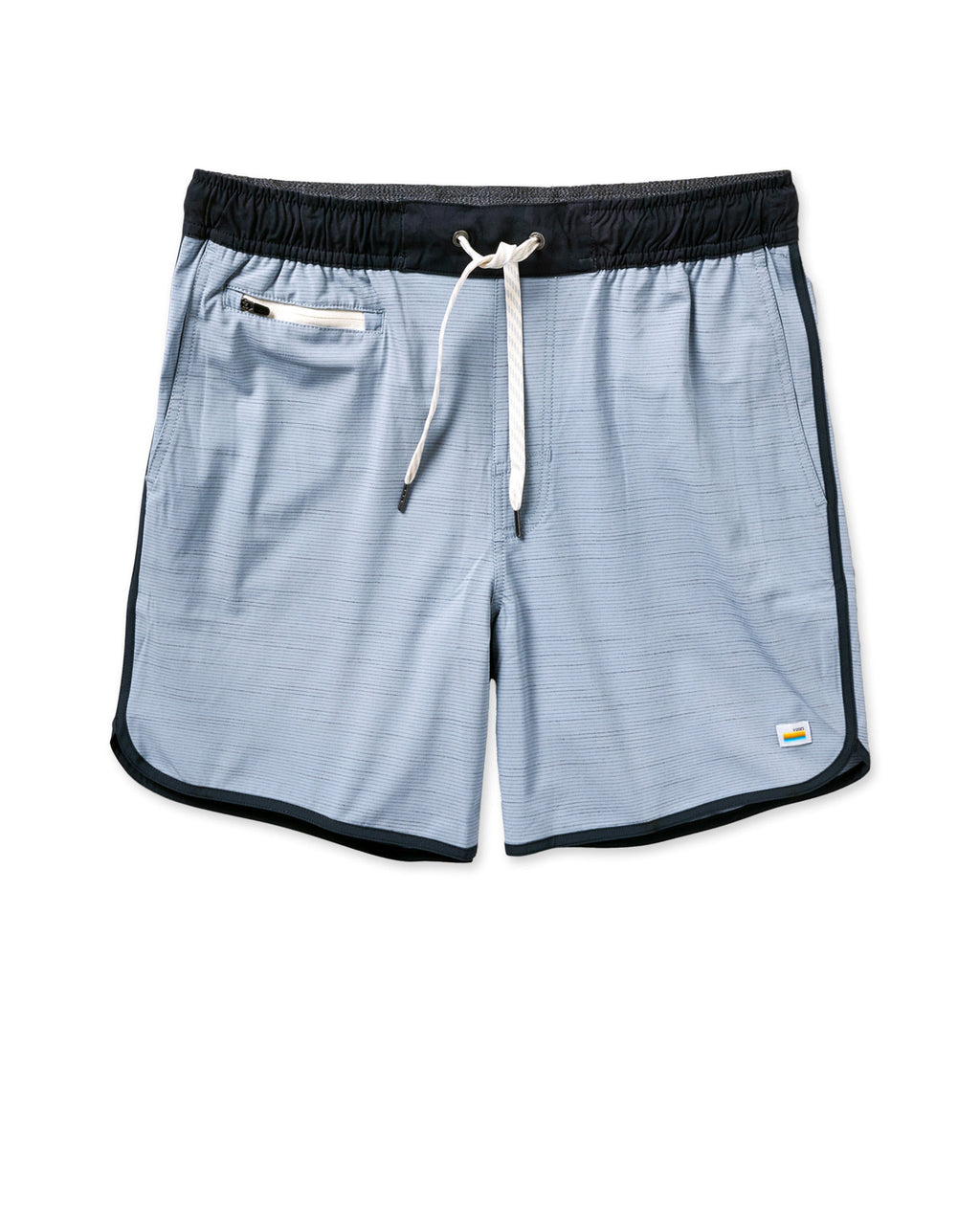 Banks Short 5" | Light Cloud Slub Stripe
